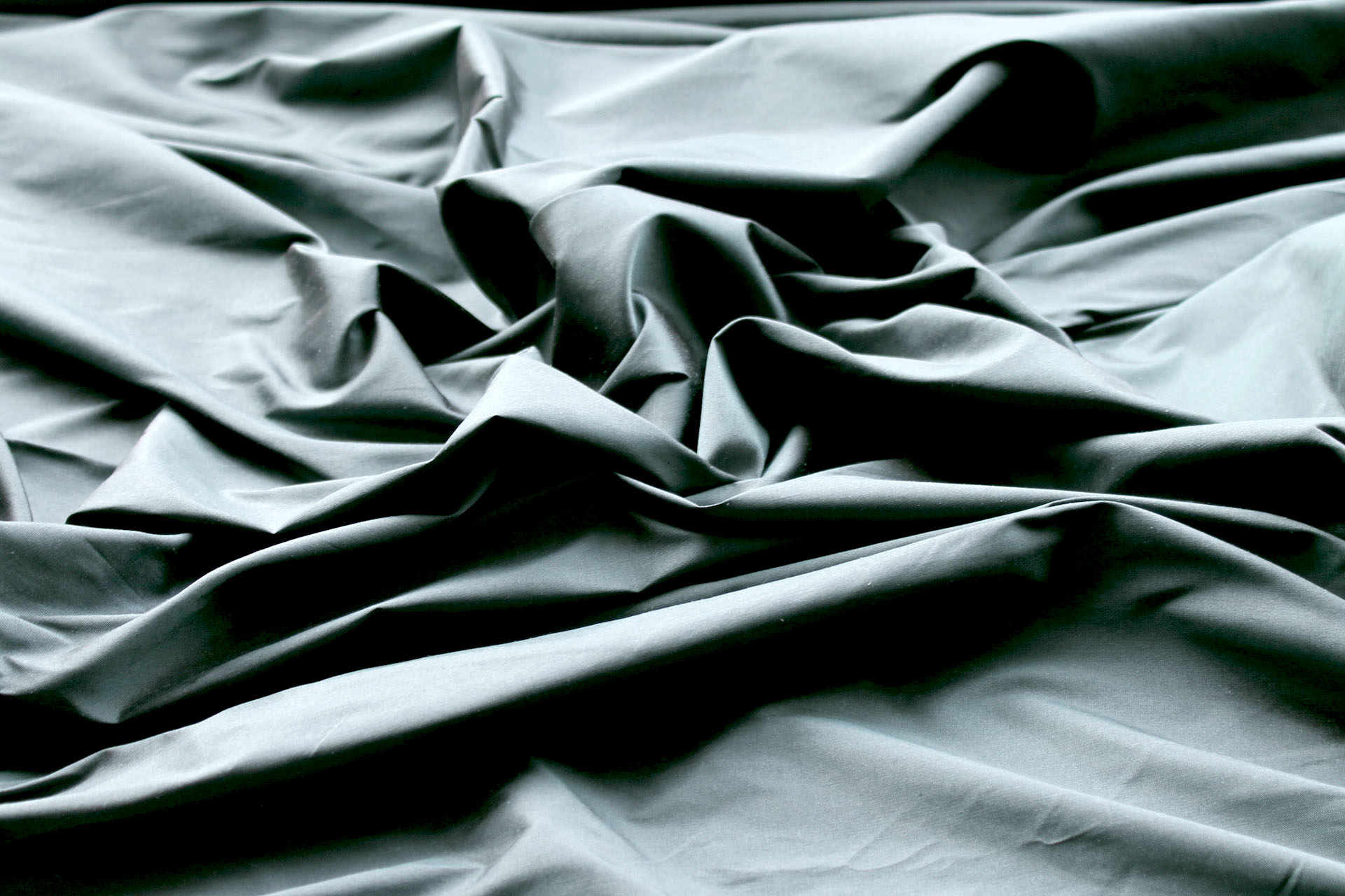 Silk Dupion - Teal - B90 fabric, image 2 of 6