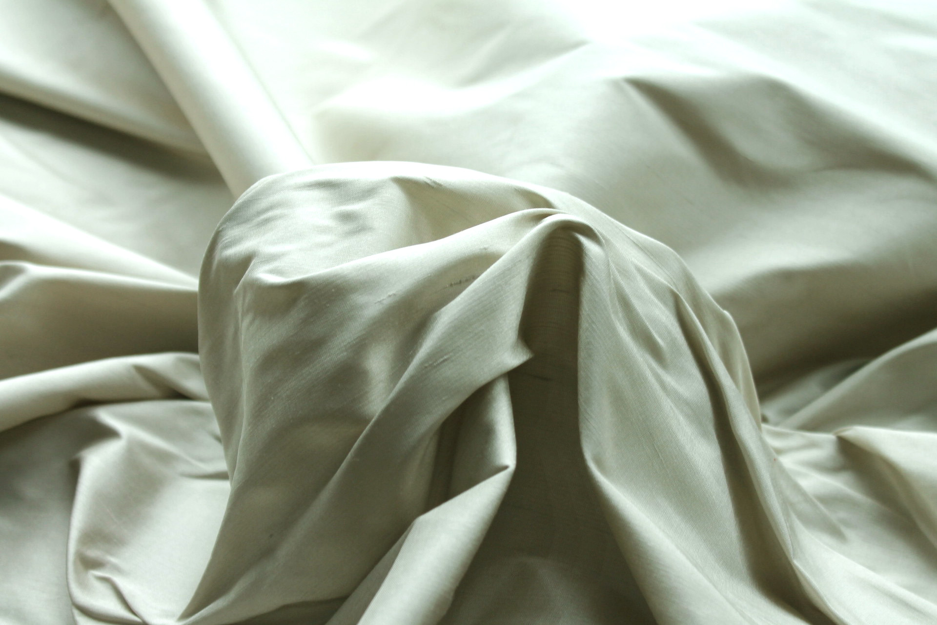 Silk Dupion - Ice Green - B91 fabric, image 5 of 5