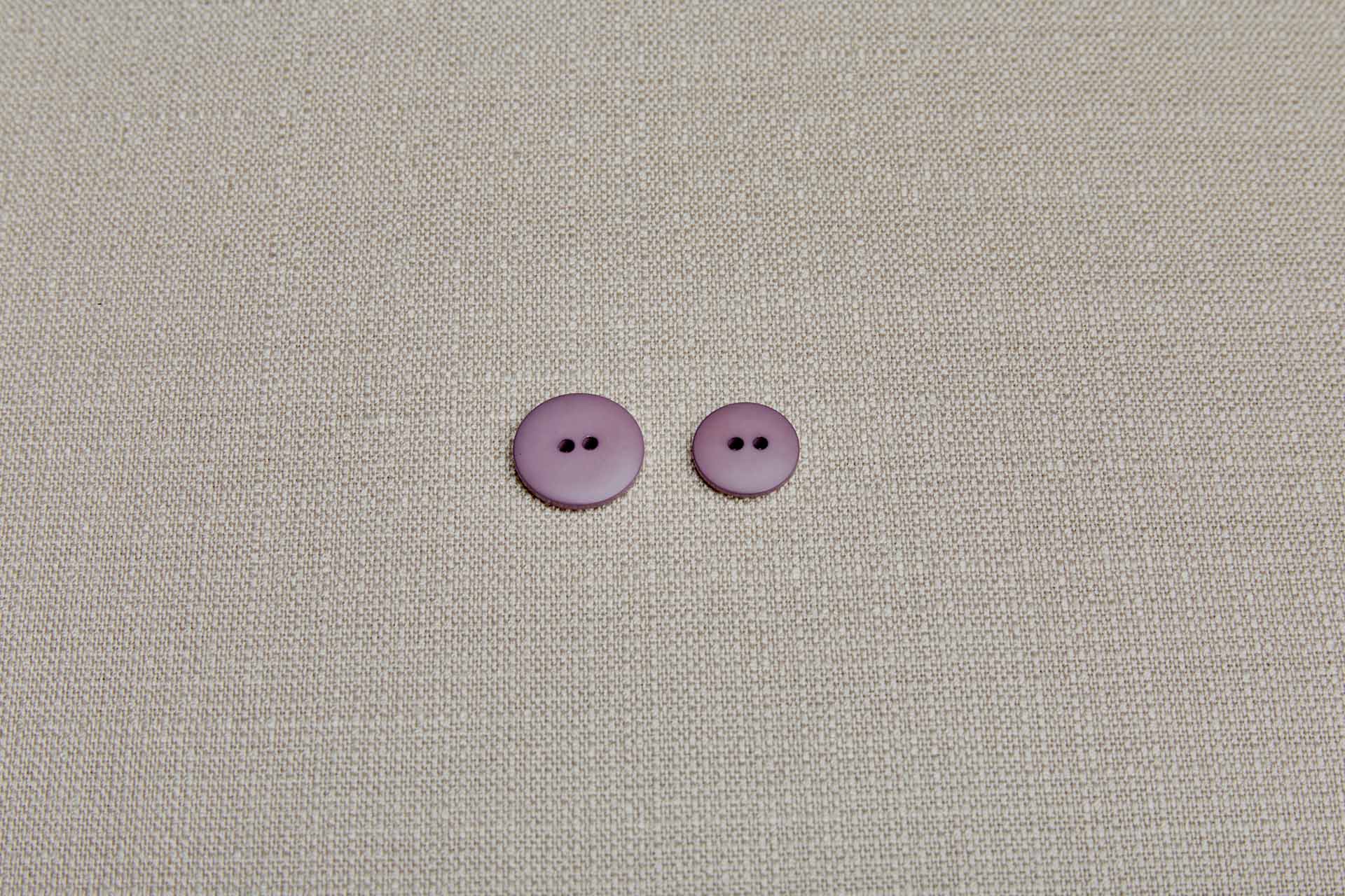 Vintage Round Lavender Purple Button - 1.8cm, image 4 of 4