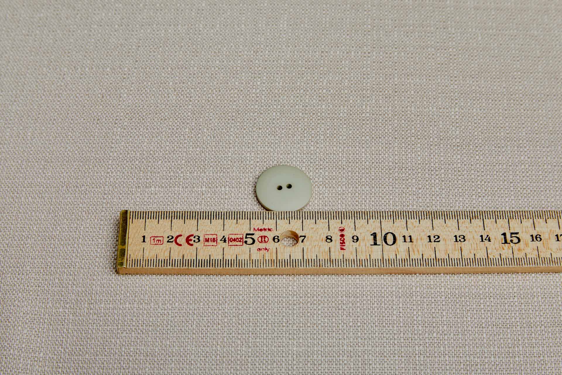 Vintage Round Green Mist Button - 2.2cm, image 2 of 3