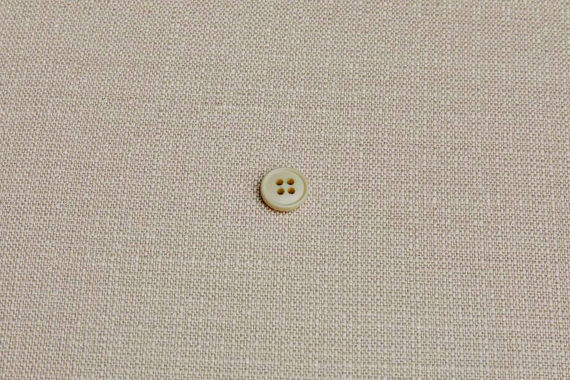 Small Vintage Sandy Beige Resin Buttons - 1.4cm, image 2 of 3