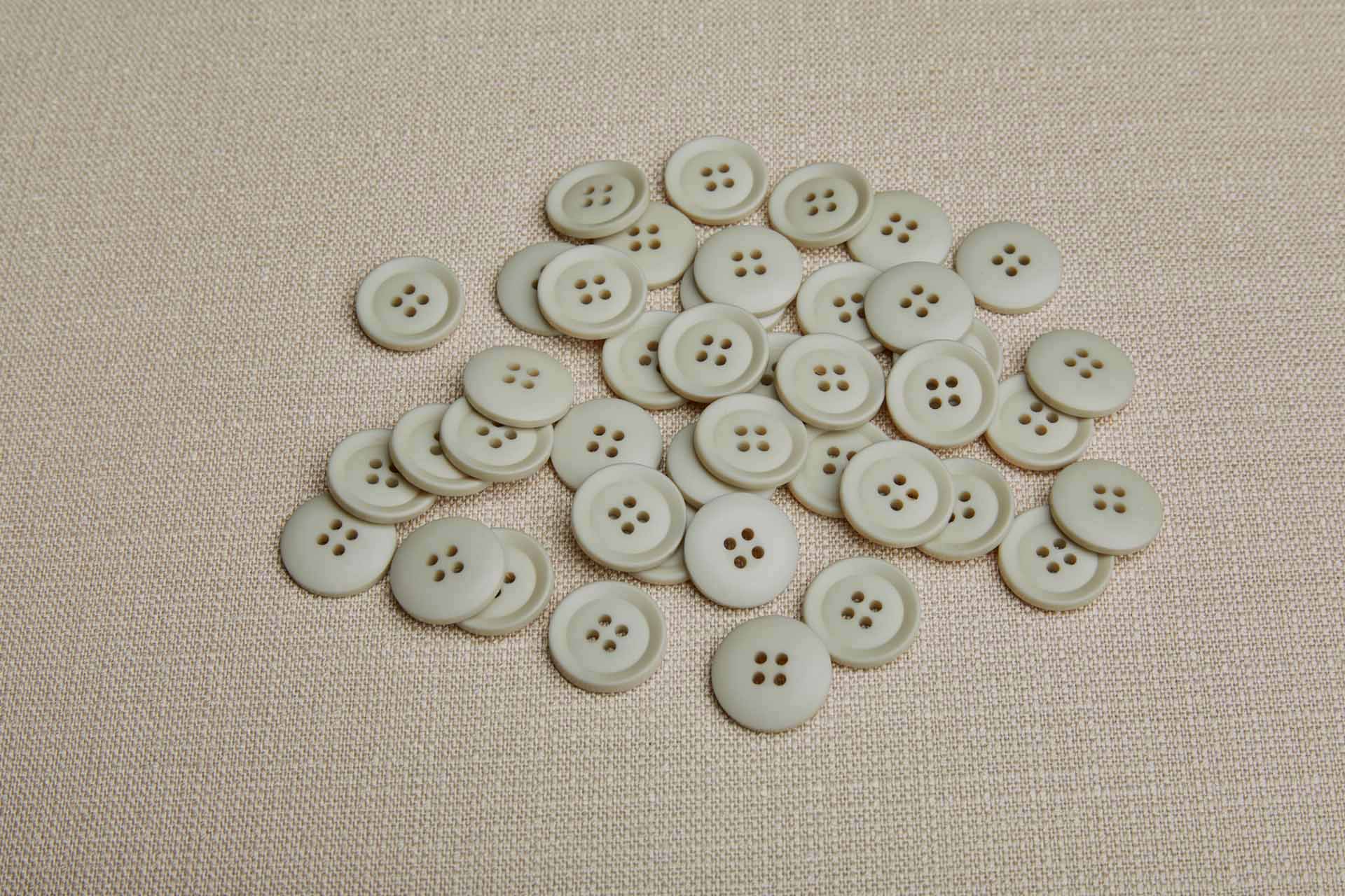 Vintage Round Green Mist Button - 2.2cm