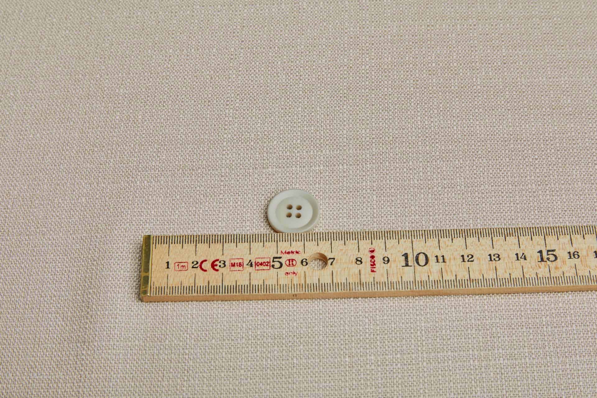 Vintage Round Green Mist Button - 2.2cm, image 3 of 3