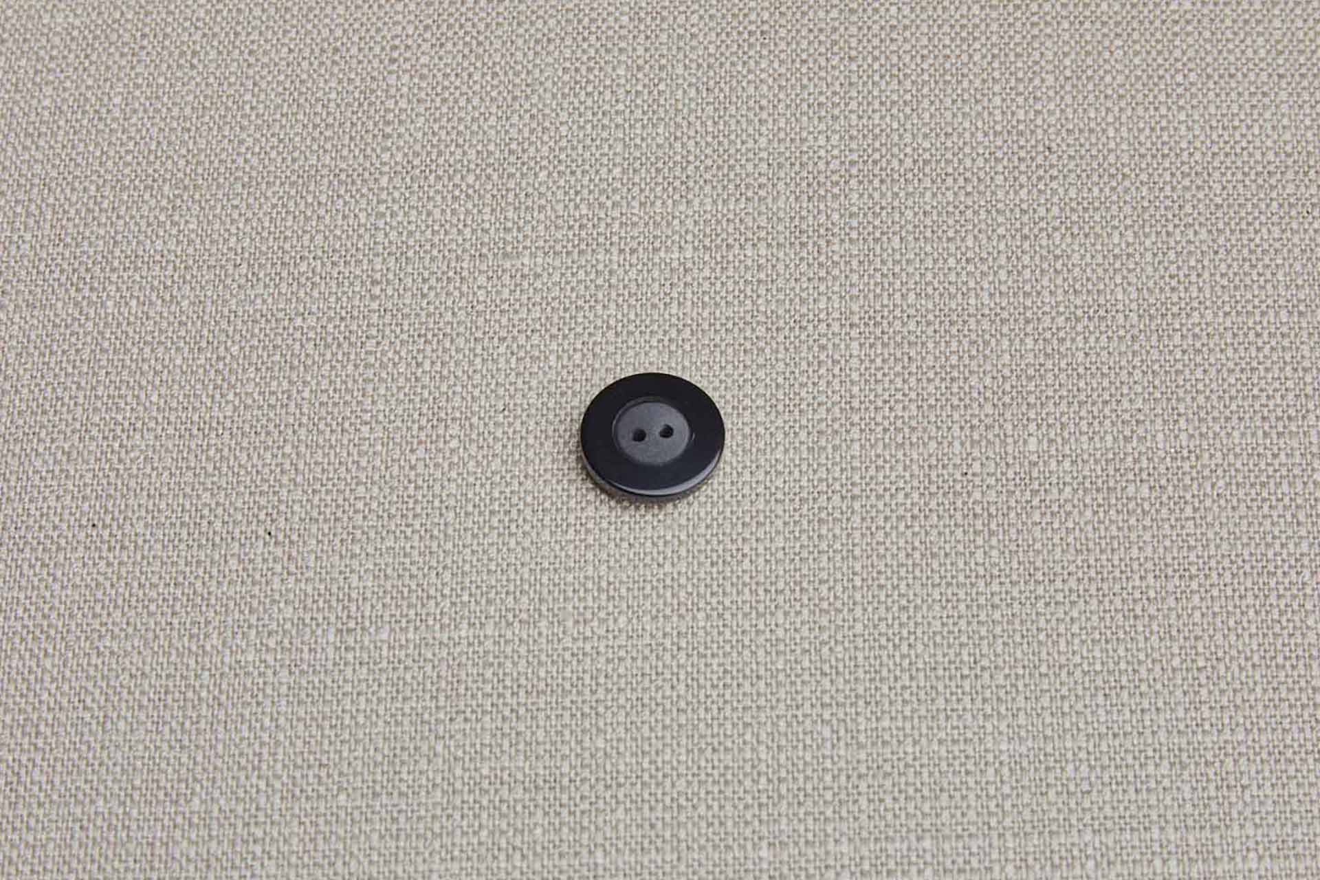 Set of 5 Vintage Indigo Resin Buttons - 1.7cm, image 2 of 3