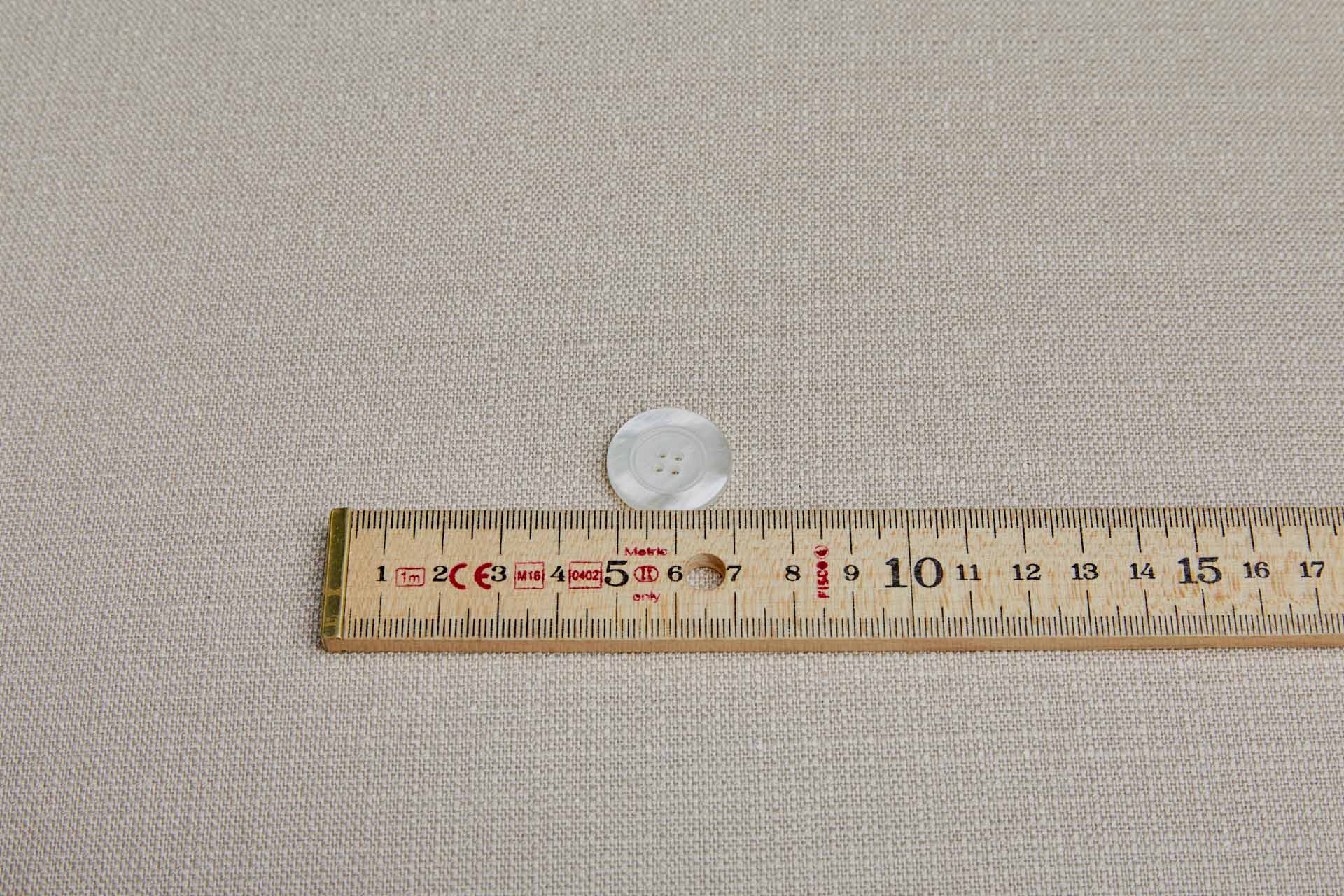Marbled Ivory Nylon Button - 2.2cm, image 2 of 3