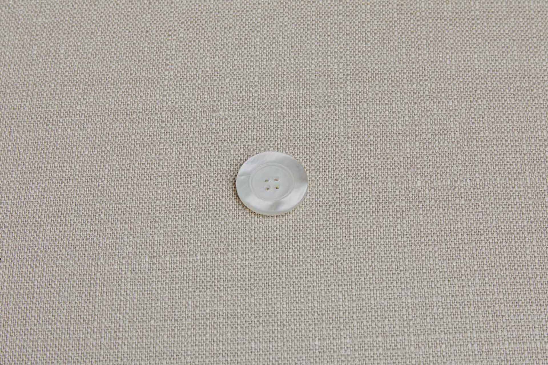 Marbled Ivory Nylon Button - 2.2cm, image 3 of 3