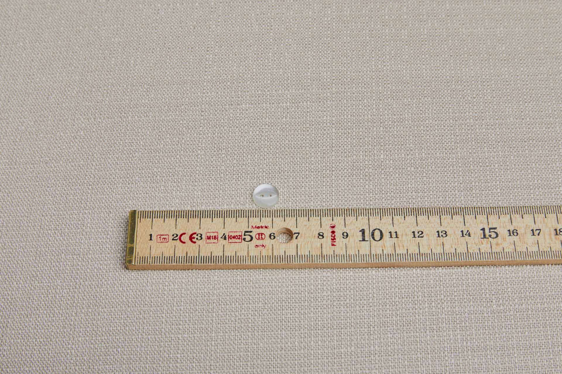 Set of 21 Vintage "Pearl/Shell" Shirt Buttons in Ivory - 1cm, image 2 of 3