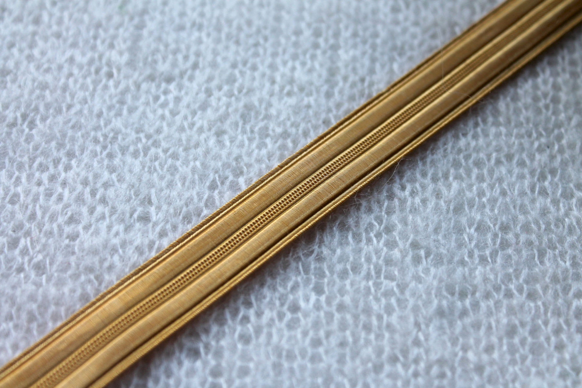 Uniform Braid - Yellow Gold trim