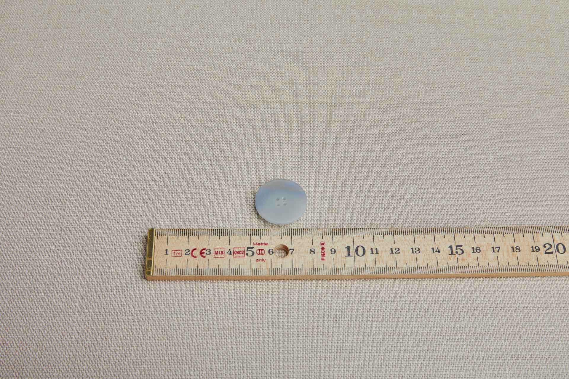 Blue Iridescent Button - 2.5cm, image 3 of 4