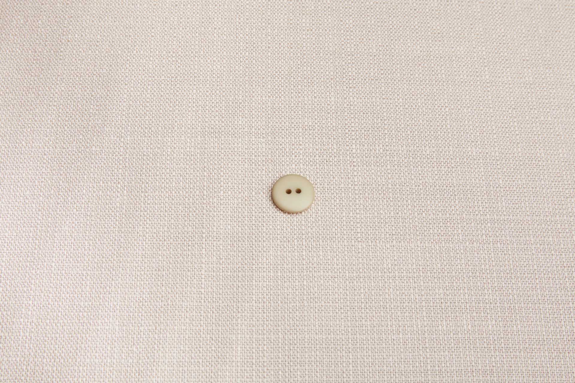 Vintage Round Pale Thistle Green Button - 1.8cm, image 3 of 3