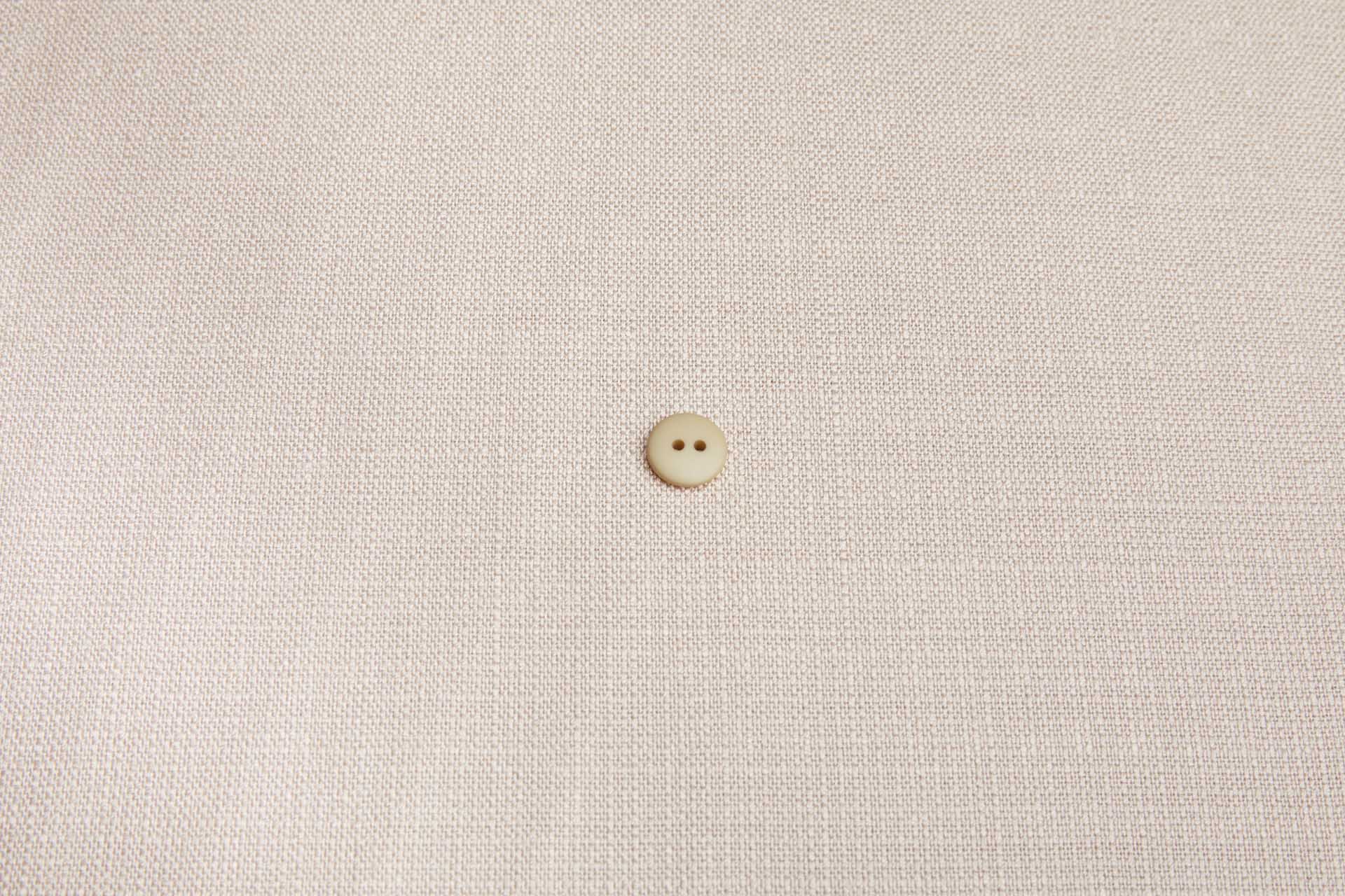 Vintage Round Pale Thistle Green Button - 1.4cm, image 3 of 3