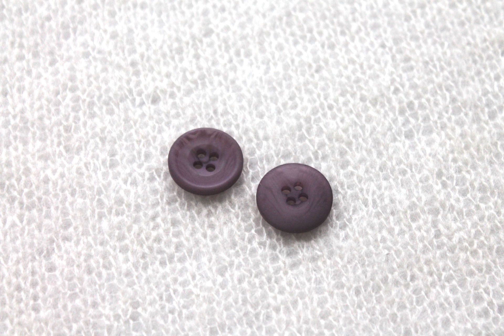 Violet Nylon Button - 2cm, image 4 of 4