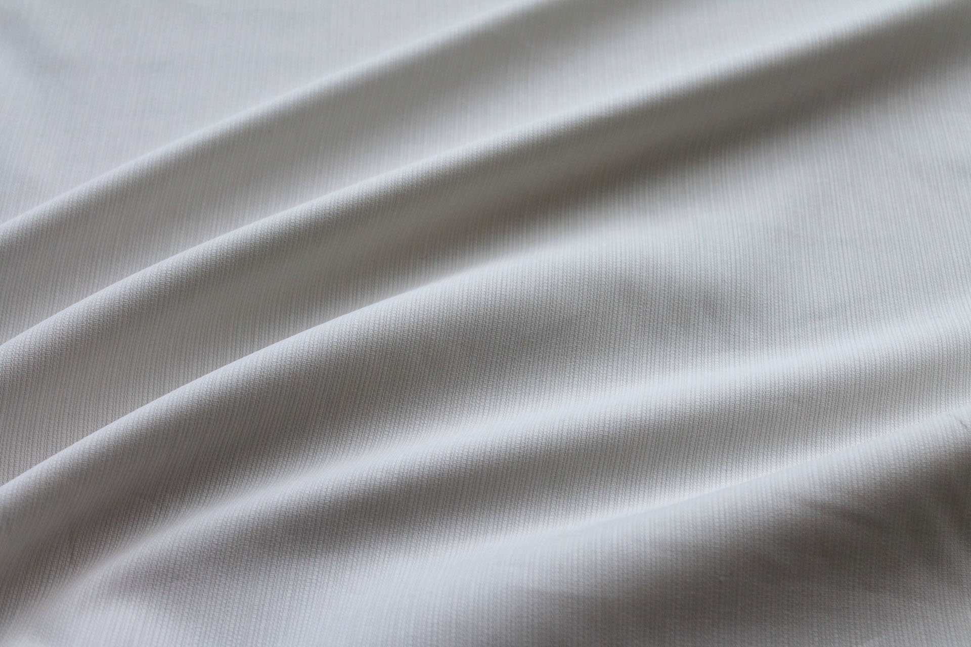 Ribbed Cotton - Off White fabric, image 2 of 5