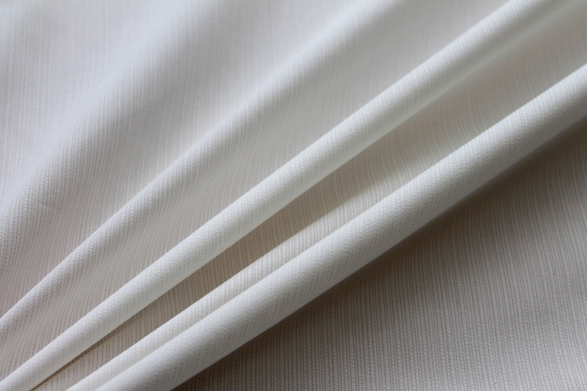 Ribbed Cotton - Off White fabric, image 3 of 5