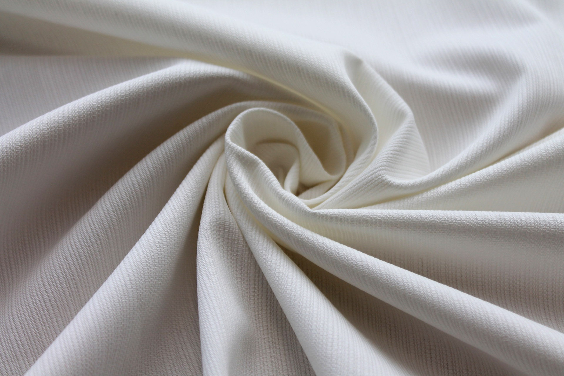 Ribbed Cotton - Off White fabric