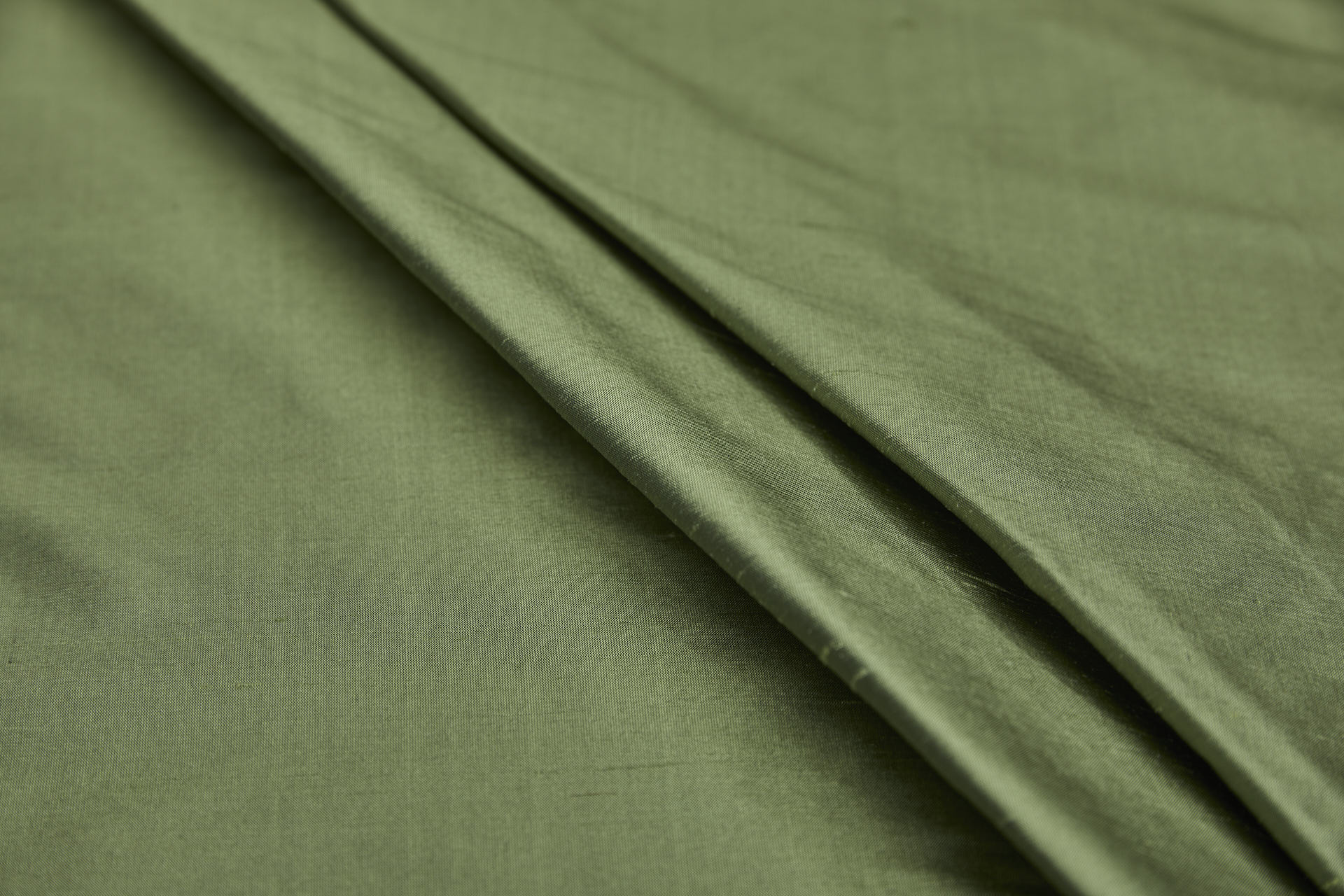Silk Dupion - Spring Green fabric, image 5 of 7