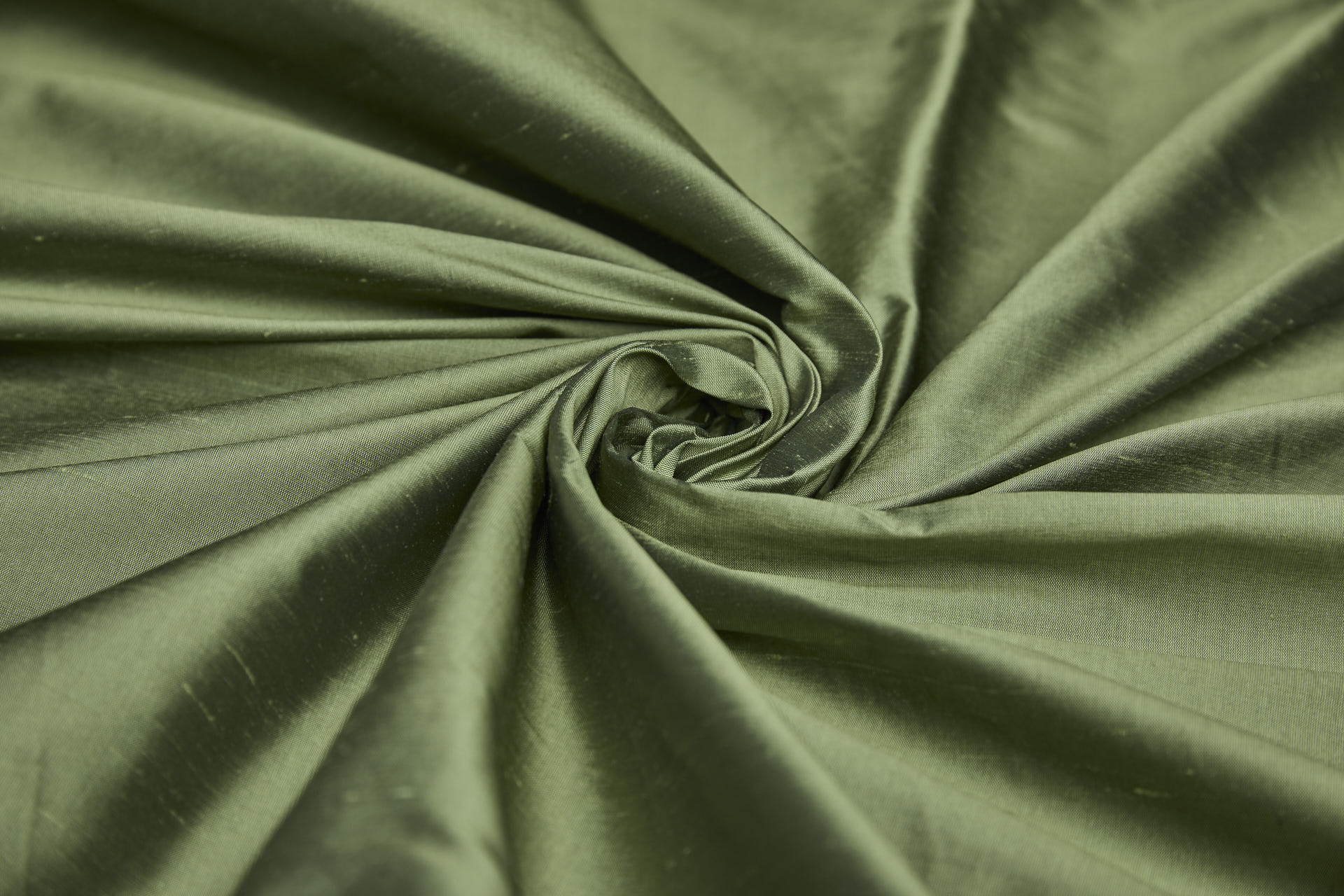 Silk Dupion - Spring Green fabric