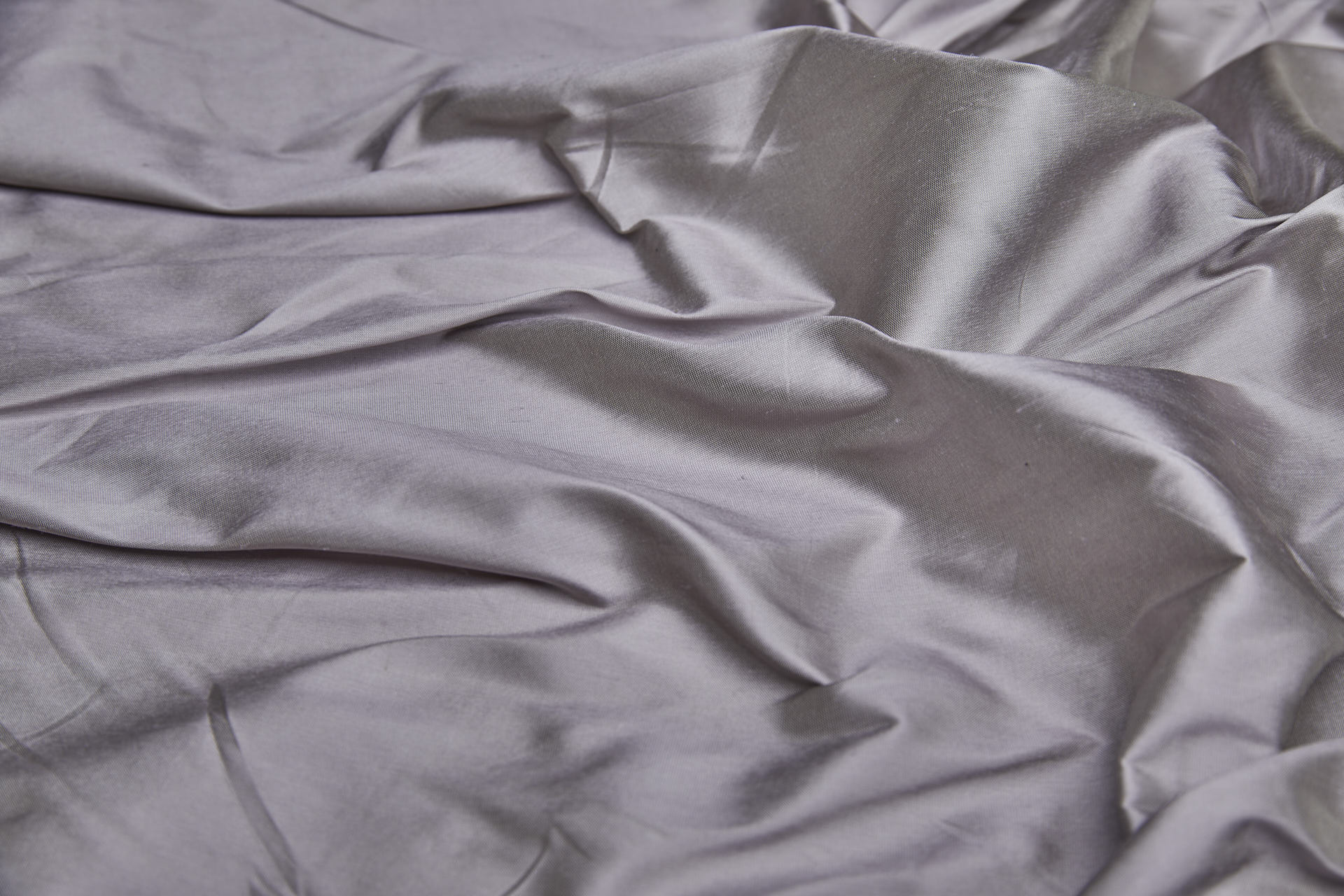 Silk Dupion - French Lilac fabric, image 2 of 7