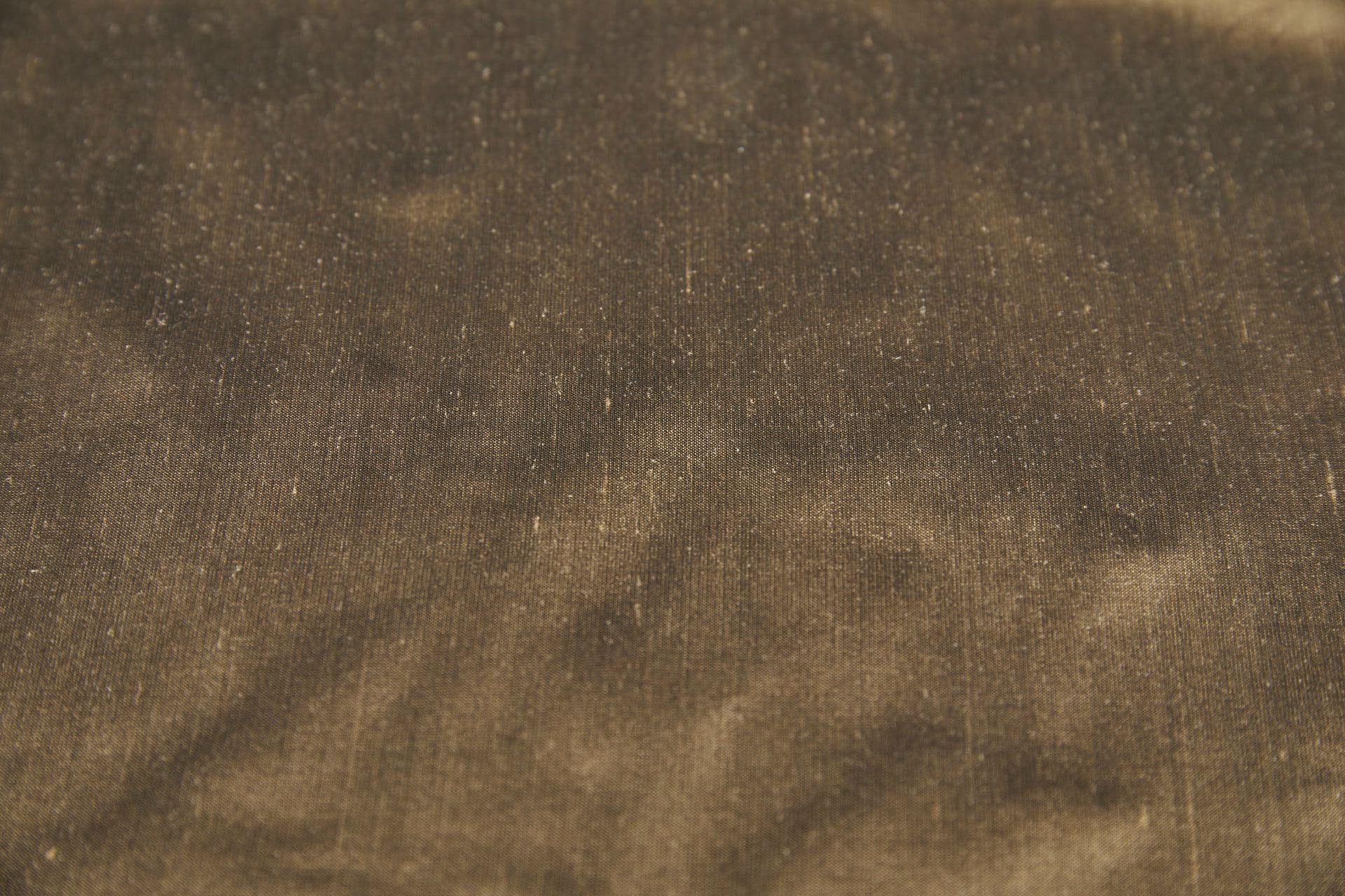 Silk Dupion - Tan shot Black fabric, image 3 of 8