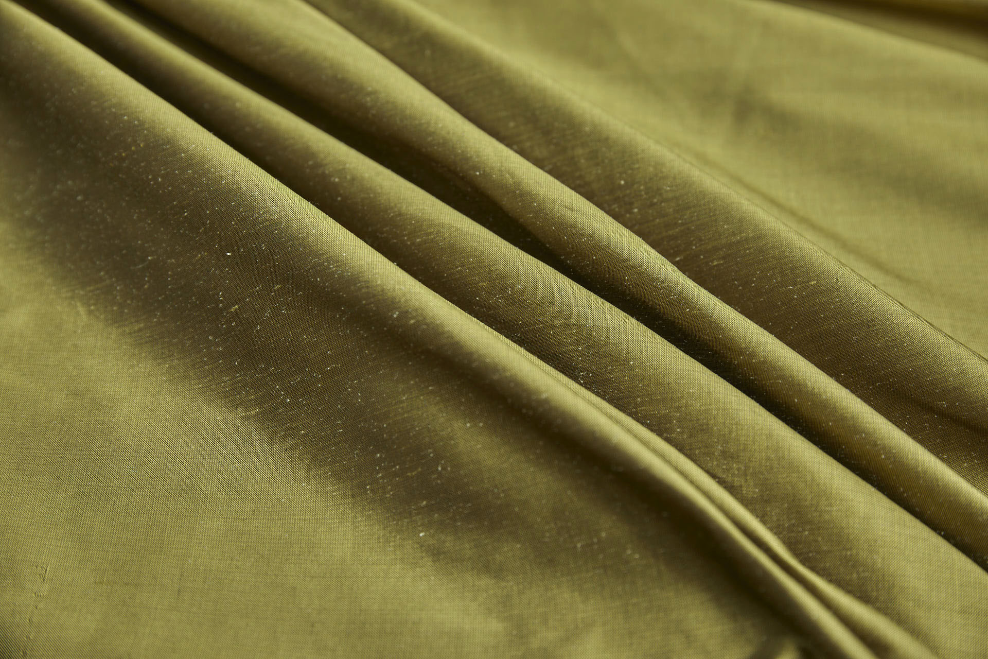 Silk Dupion - Lemon Ginger fabric, image 3 of 9
