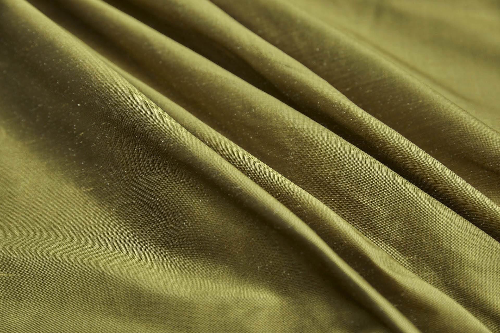 Silk Dupion - Lemon Ginger fabric, image 5 of 9
