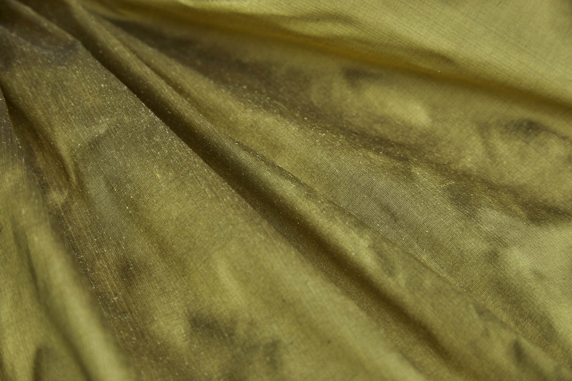 Silk Dupion - Lemon Ginger fabric, image 7 of 9