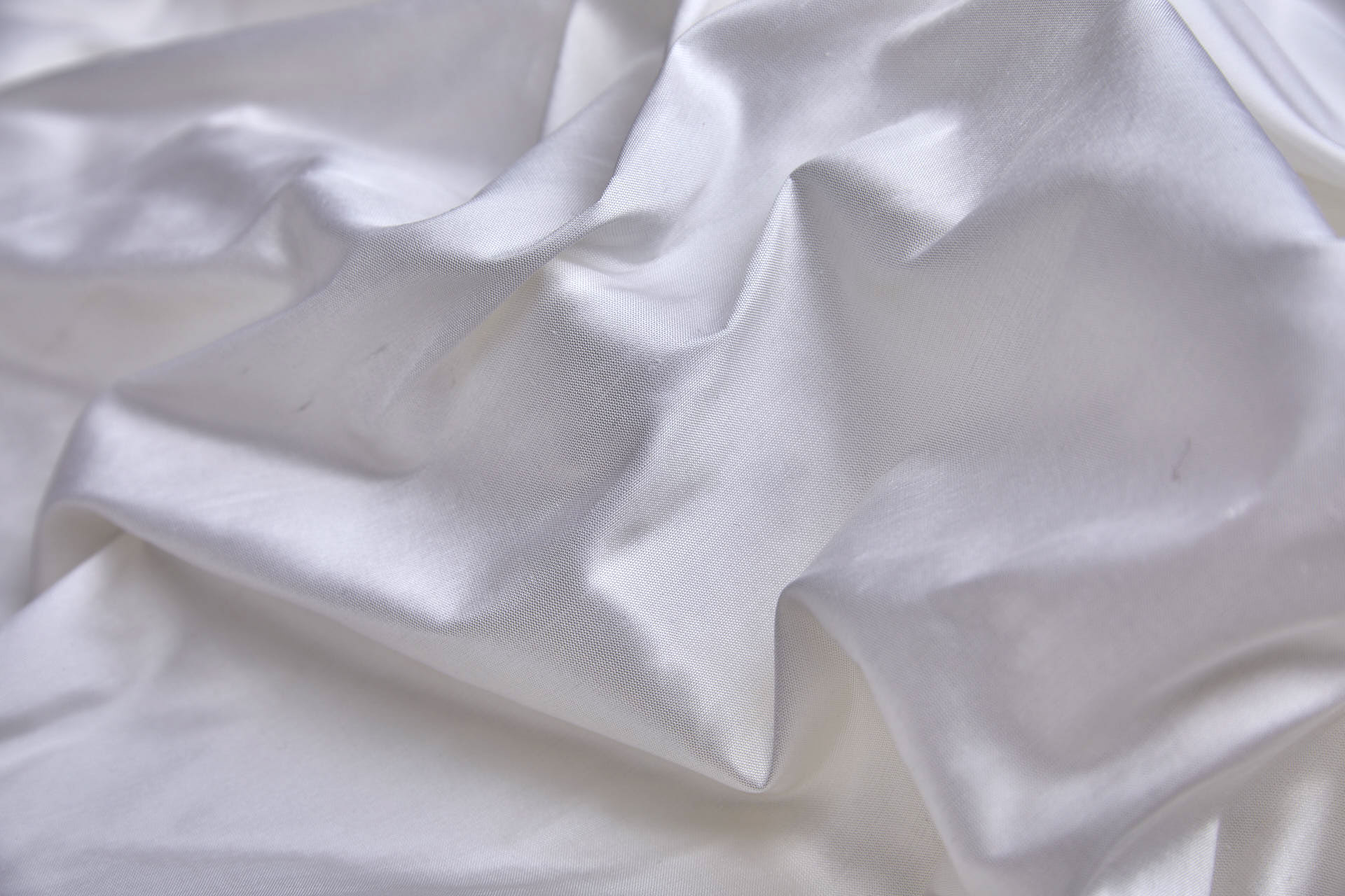 Silk Dupion - White - B01 - 140cm fabric, image 3 of 6
