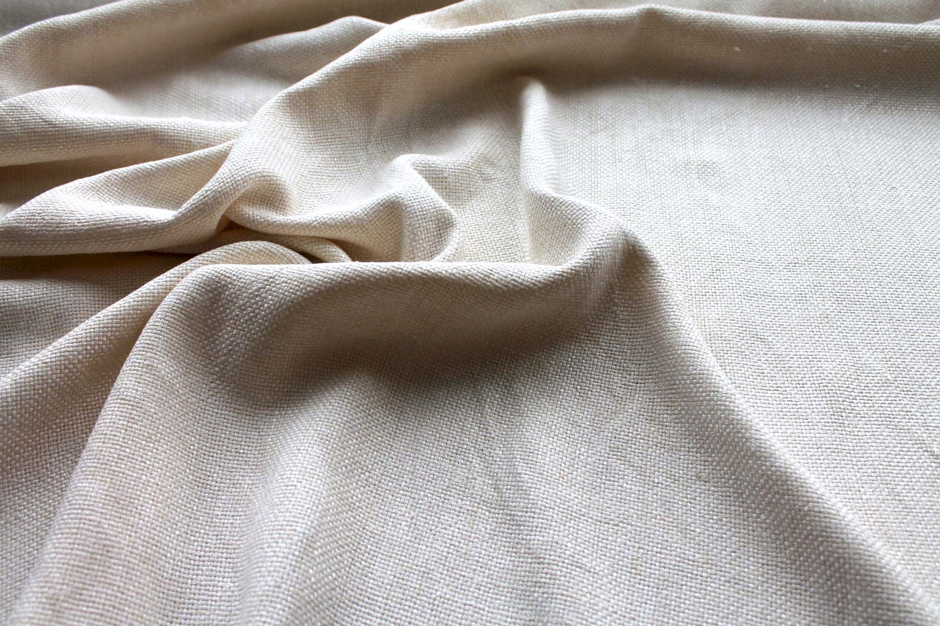 Chunkier Basket Weave Silk Matka in Pale Ivory fabric, image 5 of 6