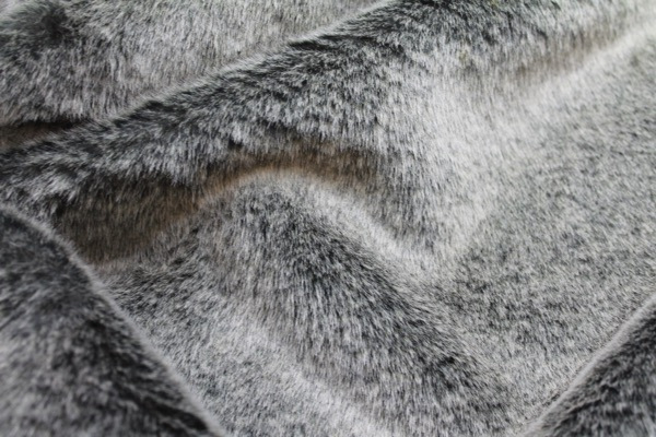 Faux Fur - Short Pile Grey fabric, image 5 of 6