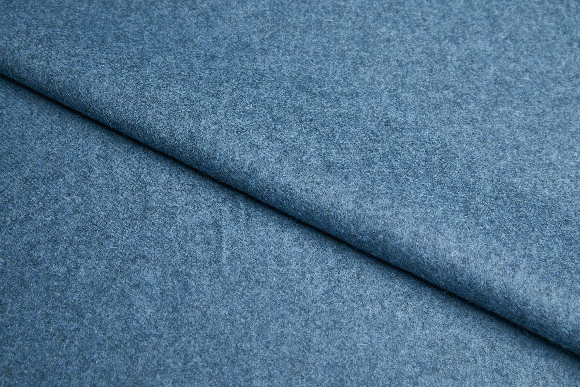 Lagoon Blue Uniform Wool Fabric, image 3 of 6