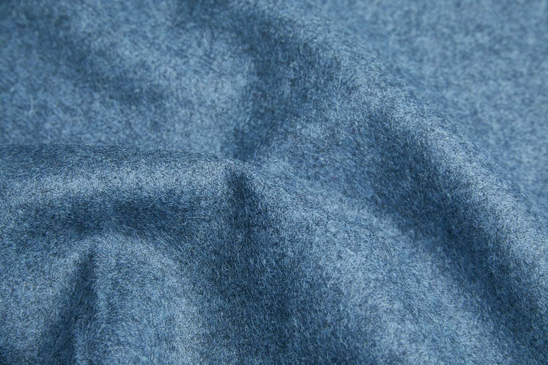 Lagoon Blue Uniform Wool Fabric, image 4 of 6