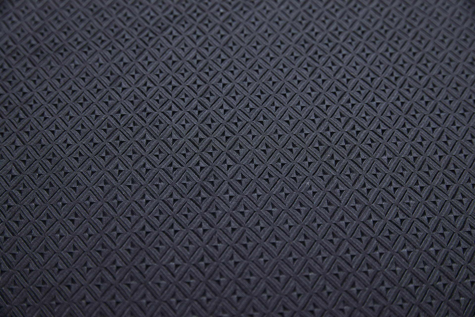 Geometric Brocade - Black fabric, image 4 of 5