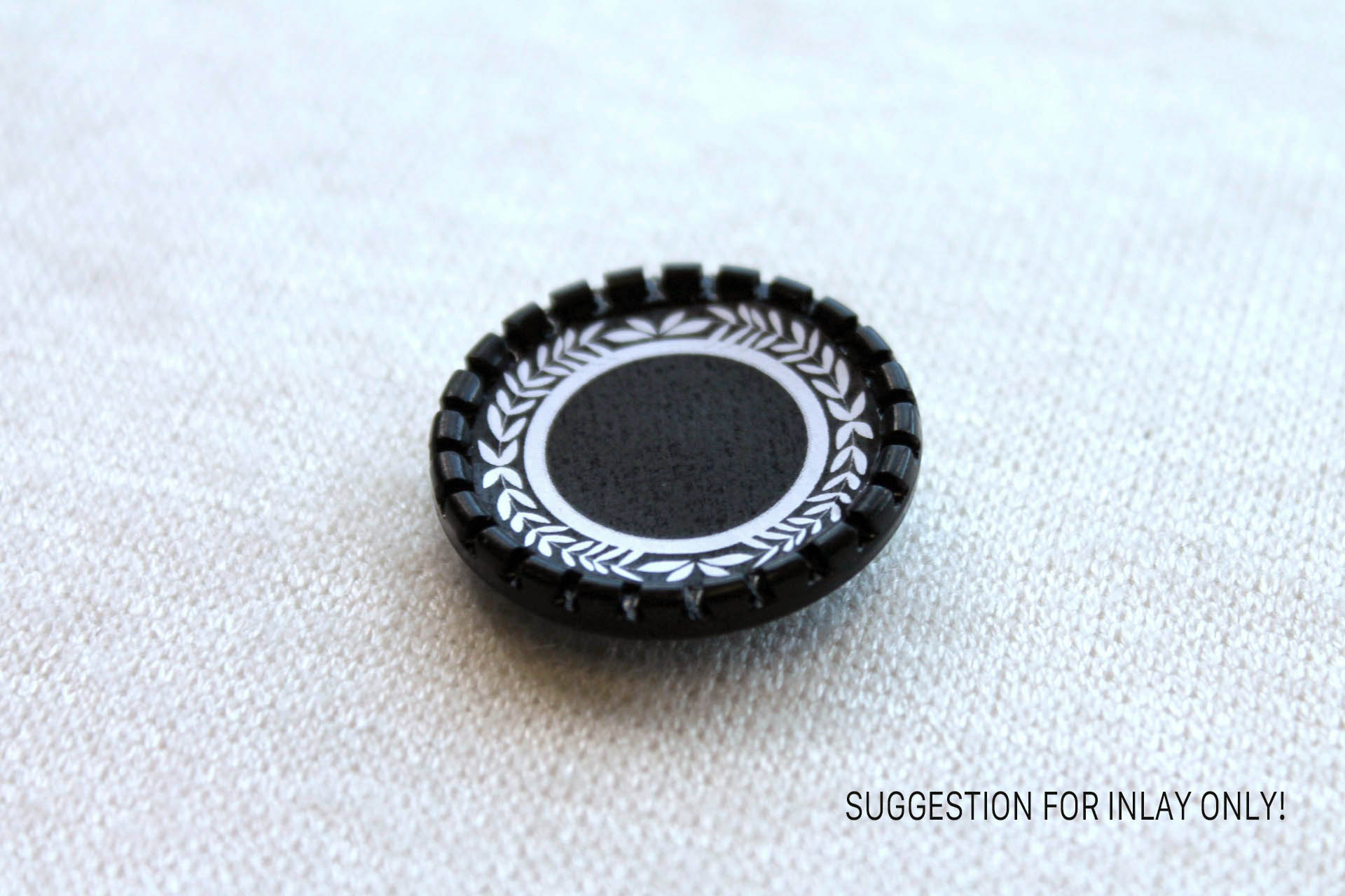 SUGGESTED INLAY OPTION.