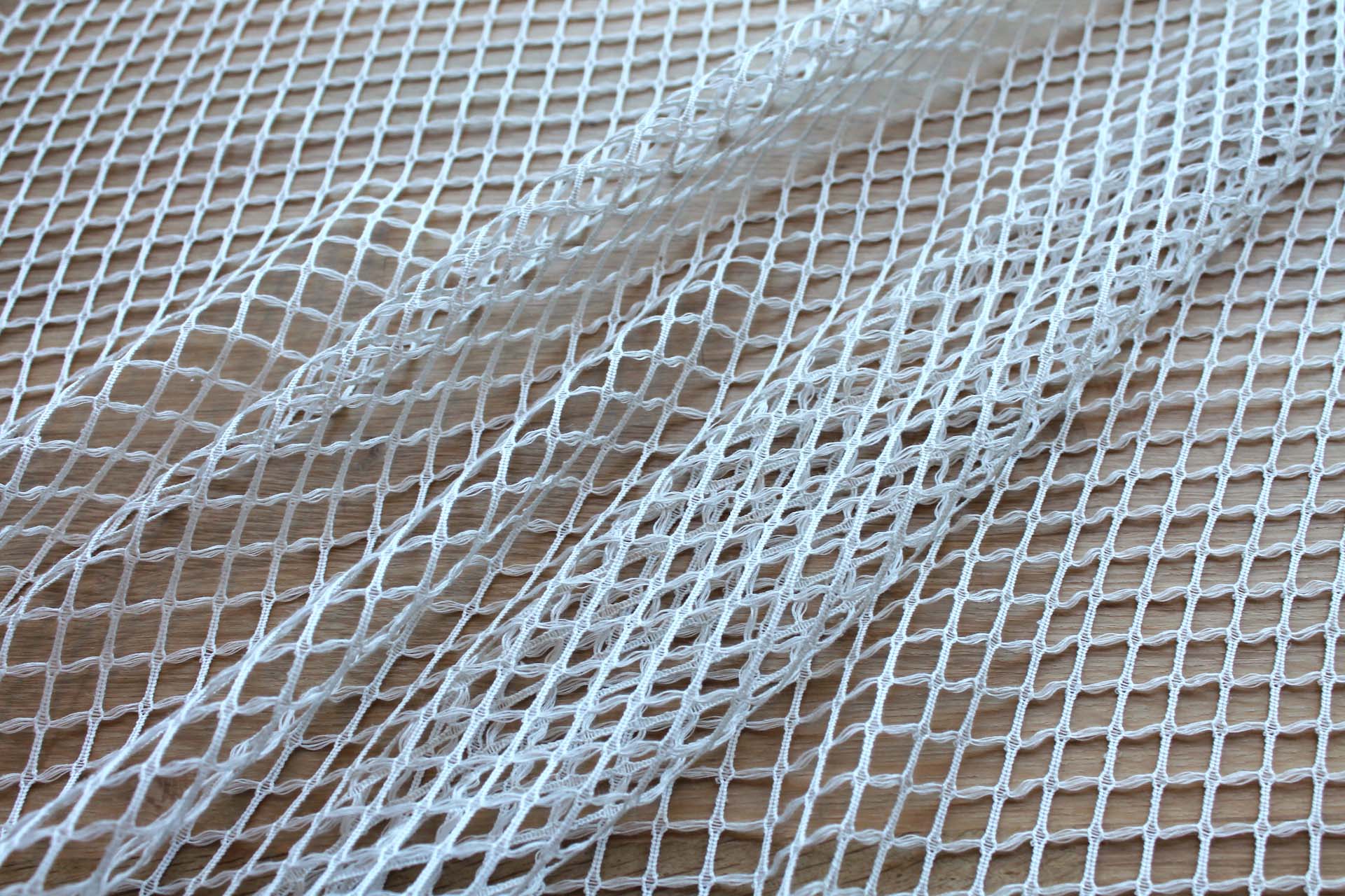 Off White Mesh Net Fabric - 140cm Wide, image 3 of 7