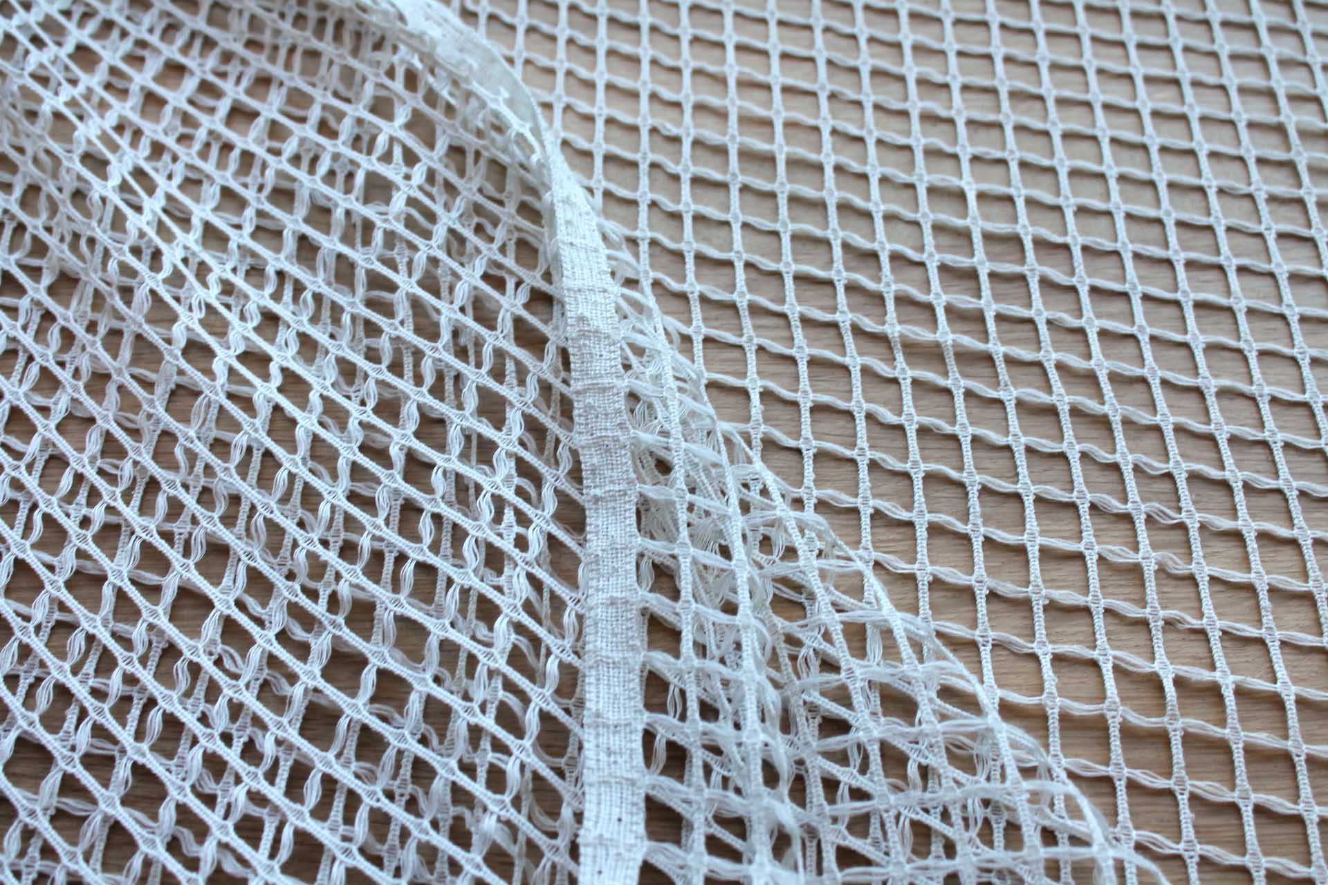 Off White Mesh Net Fabric - 140cm Wide, image 7 of 7