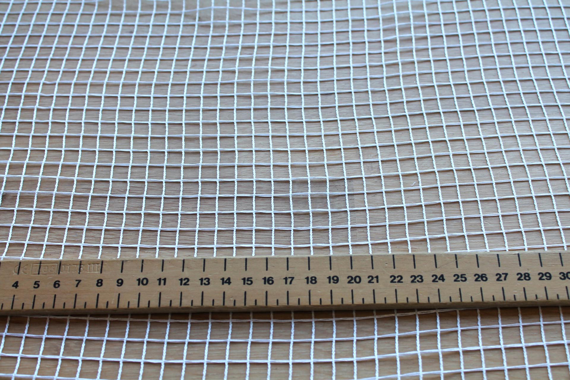 Off White Mesh Net Fabric - 300cm Wide, image 3 of 5