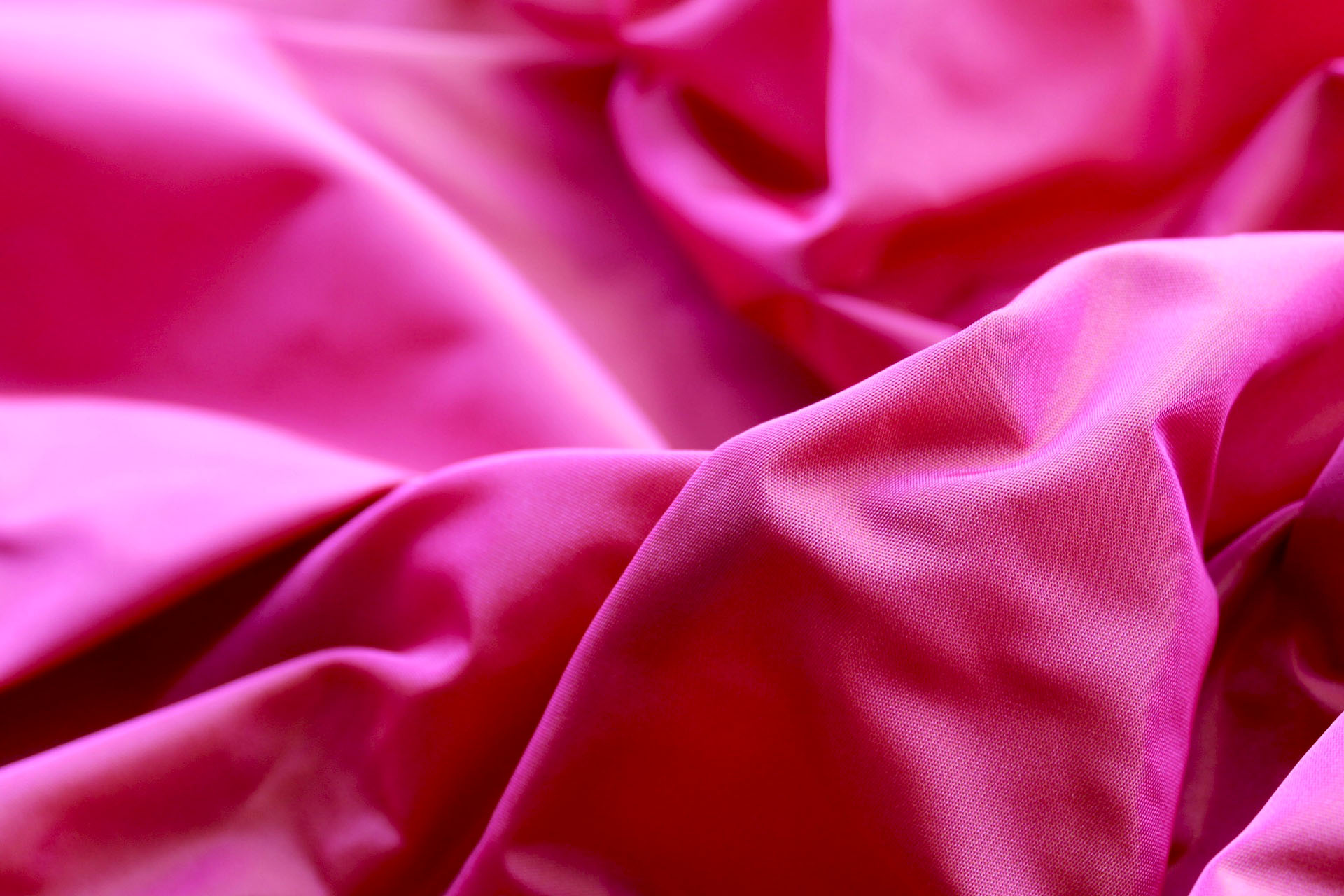 Acetate Taffeta - Pink shot Yellow fabric, image 4 of 5