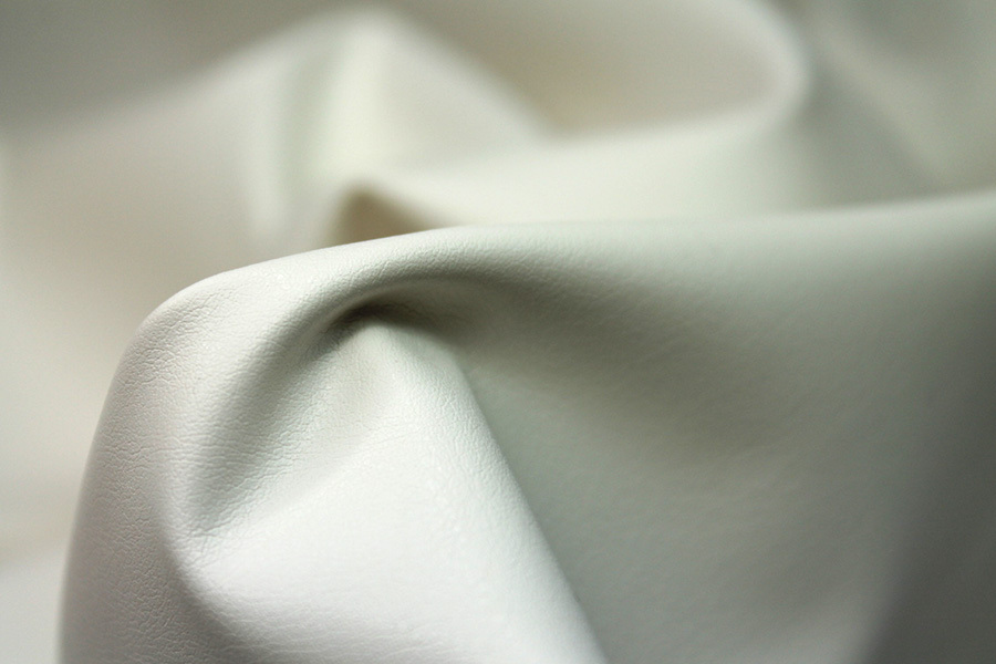 Soft Stretch Leatherette - Off White fabric, image 6 of 6
