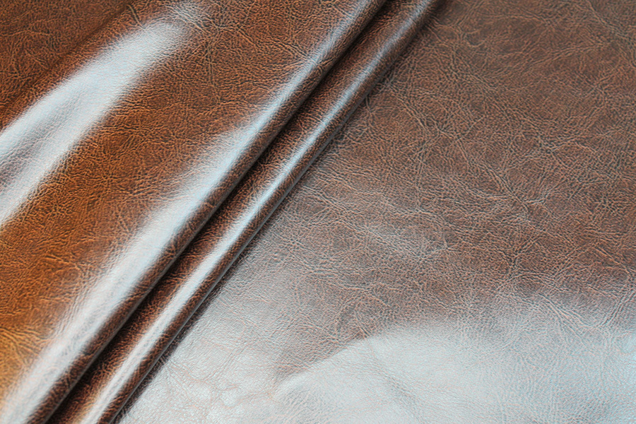 Soft Leatherette - Speckled Brown fabric, image 4 of 5