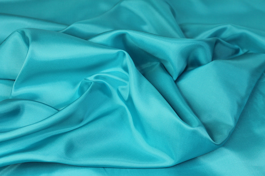 Turquoise Anti-Static Lining fabric, image 2 of 6