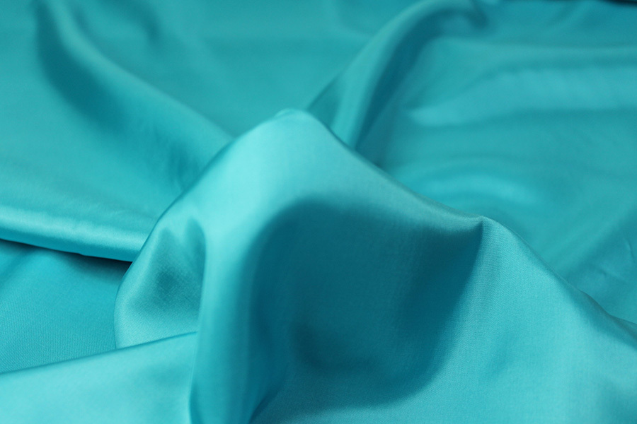 Turquoise Anti-Static Lining fabric, image 5 of 6