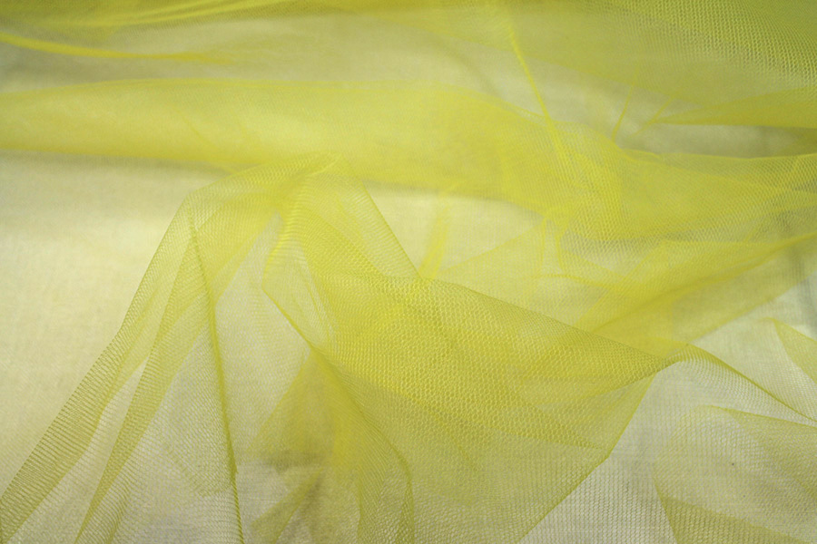 Dress Net - Yellow fabric, image 6 of 6