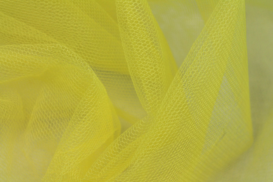 Dress Net - Yellow fabric, image 3 of 6