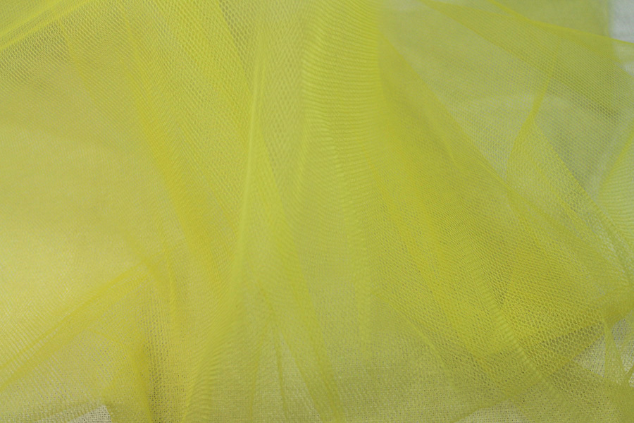 Dress Net - Yellow fabric, image 4 of 6