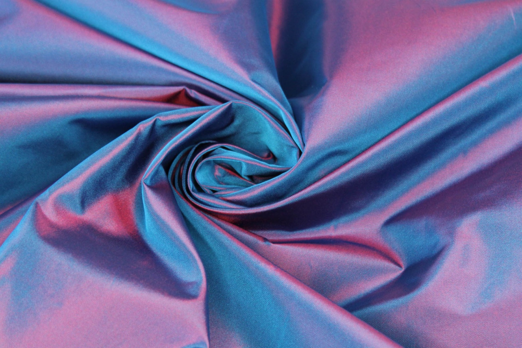 Acetate Taffeta - Blue shot Red fabric