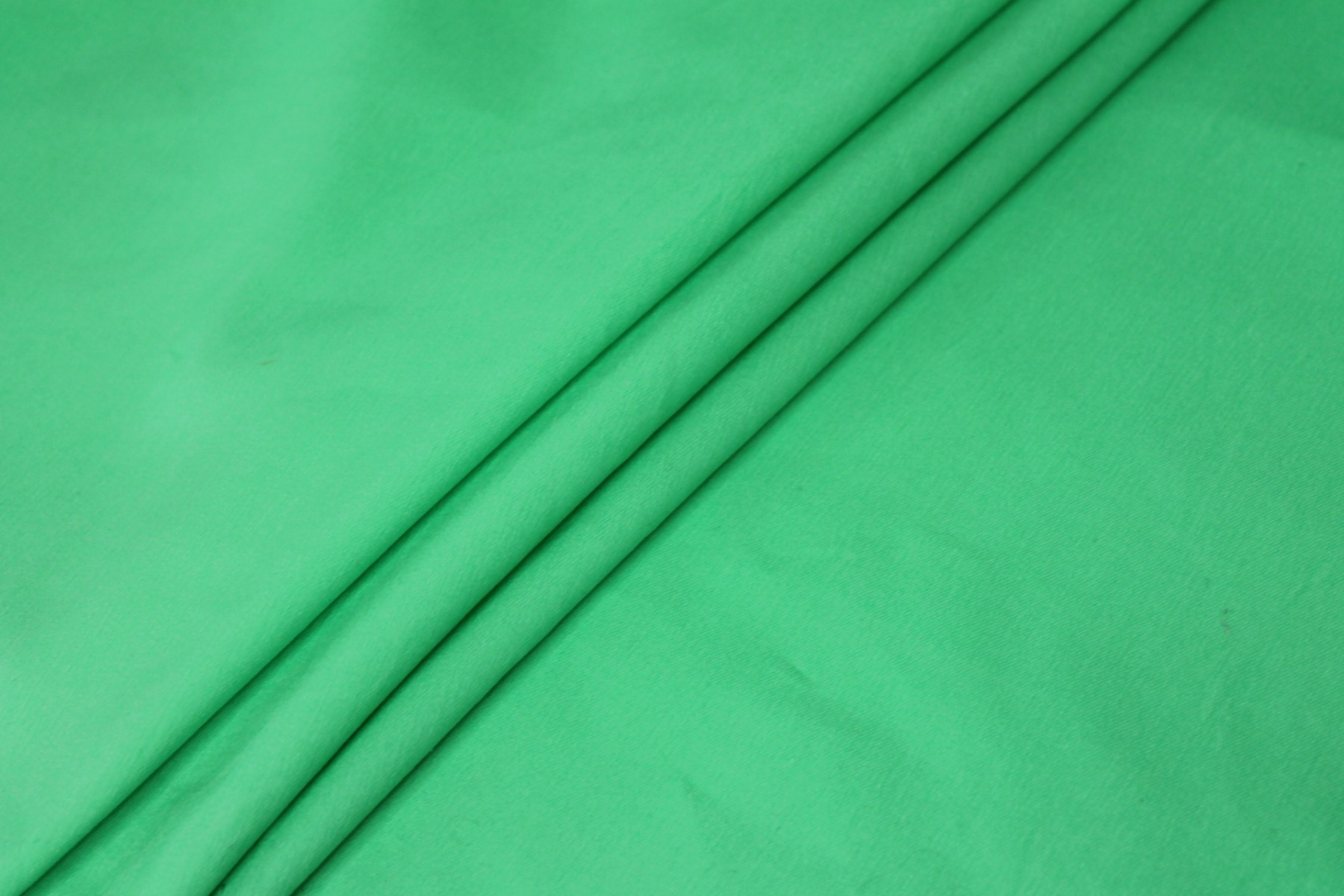Italian Stretch Denim - Bright Green fabric, image 4 of 6