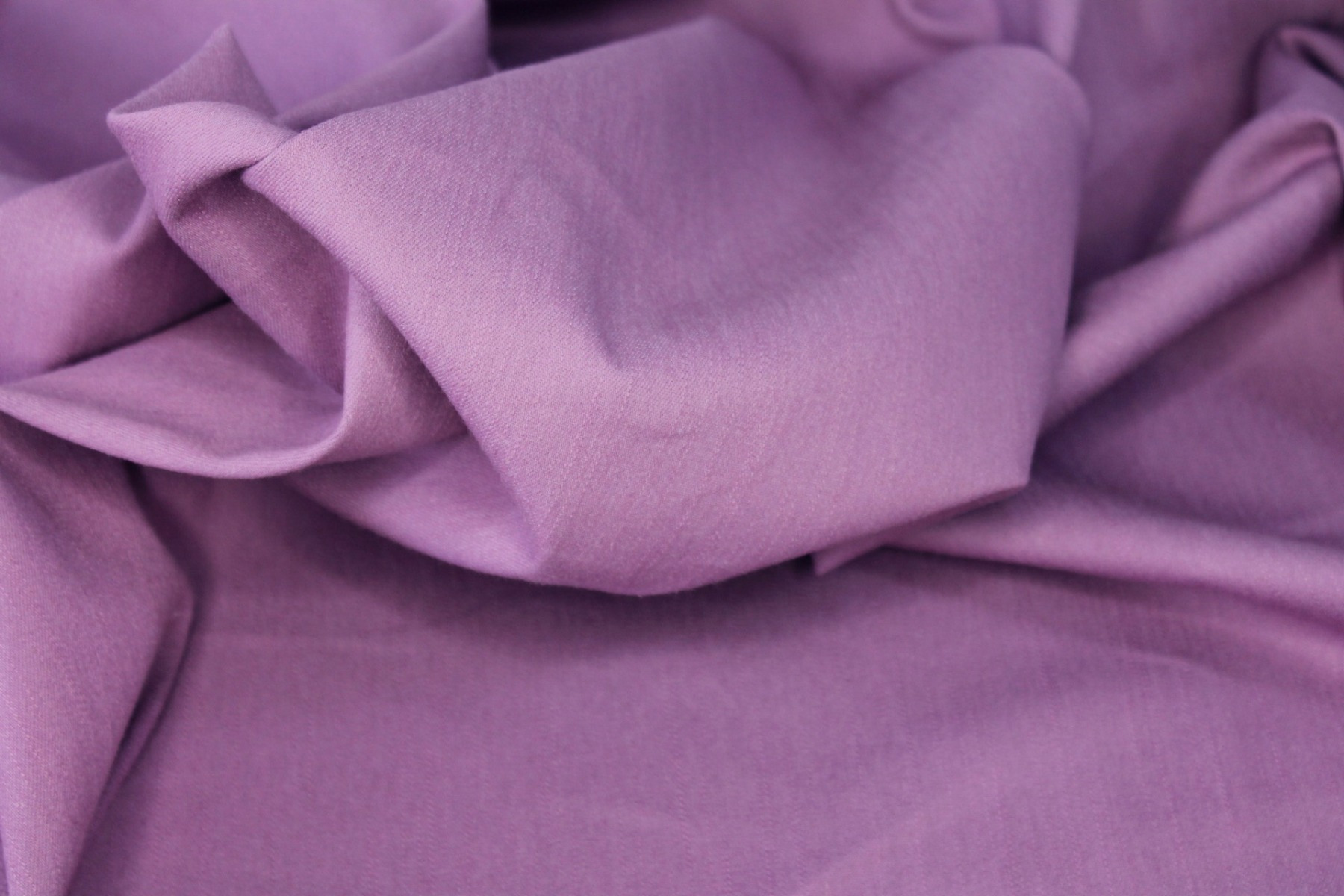 Italian Stretch Denim - Mauve fabric, image 4 of 6