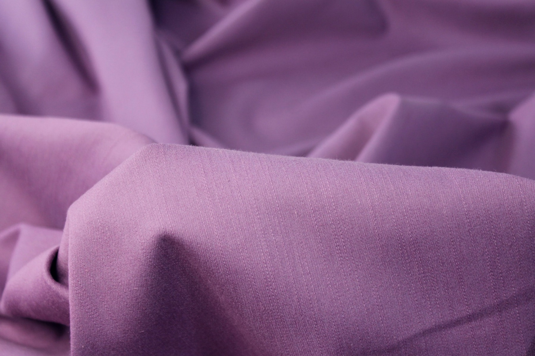 Italian Stretch Denim - Mauve fabric, image 5 of 6