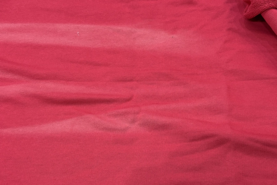 Sweatshirt Jersey - Red - Faded! 0.4-0.45m Piece fabric, image 2 of 5