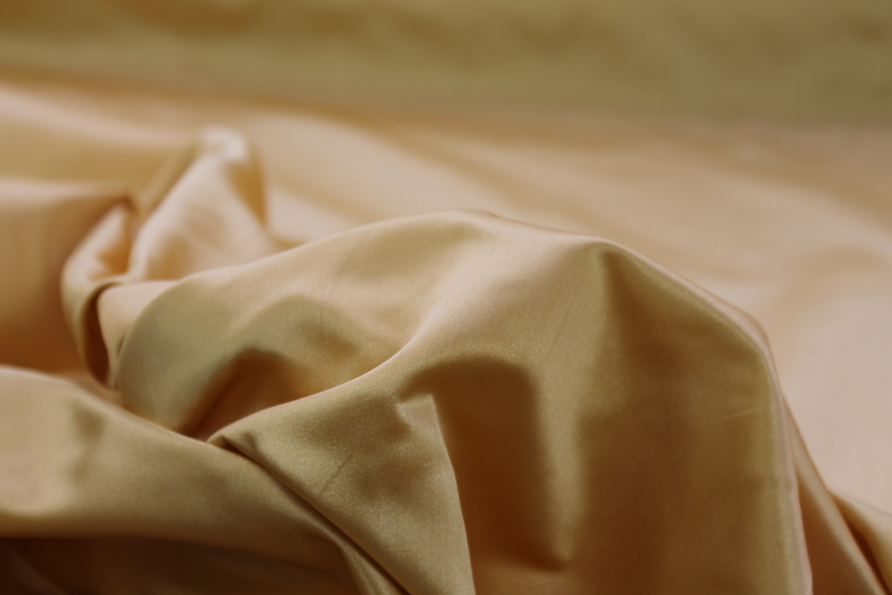 Poly Duchesse Satin - Primrose fabric, image 4 of 5